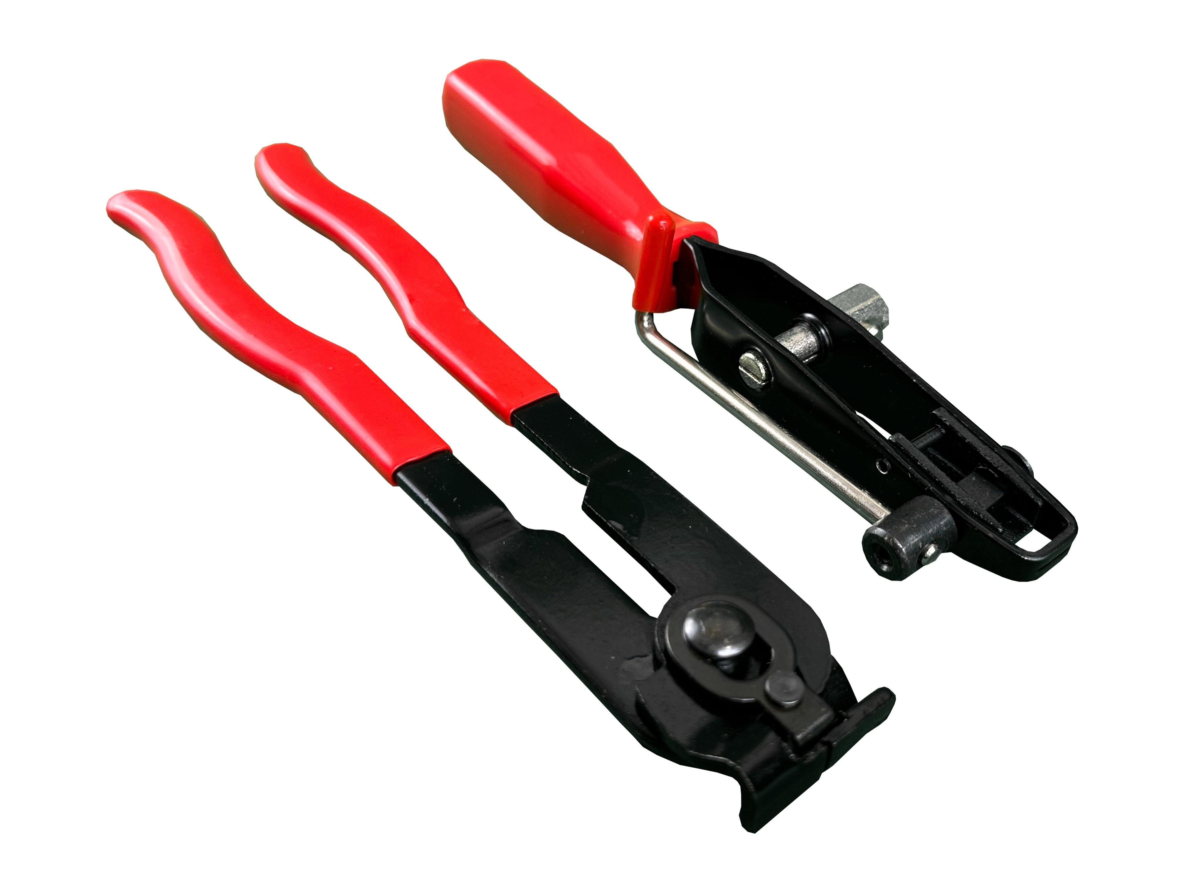 Set-kit pinze per fascette per cuffie giunti omocinetici auto, per stringitubo, serraggio tubi, attrezzi con morsetti officina Gebo Tools
