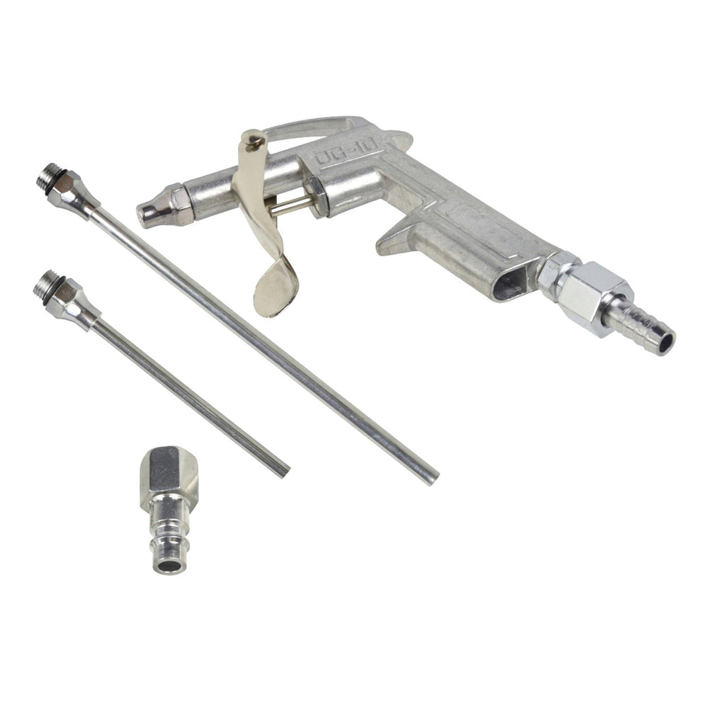 Set pistola di soffiaggio ad aria compressa con 2 ugelli,15 Bar, 5 pezzi