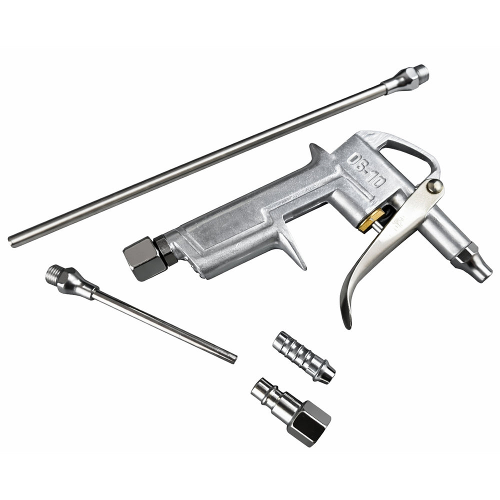 Set pistola di soffiaggio ad aria compressa con 3 ugellli Gebo Tools