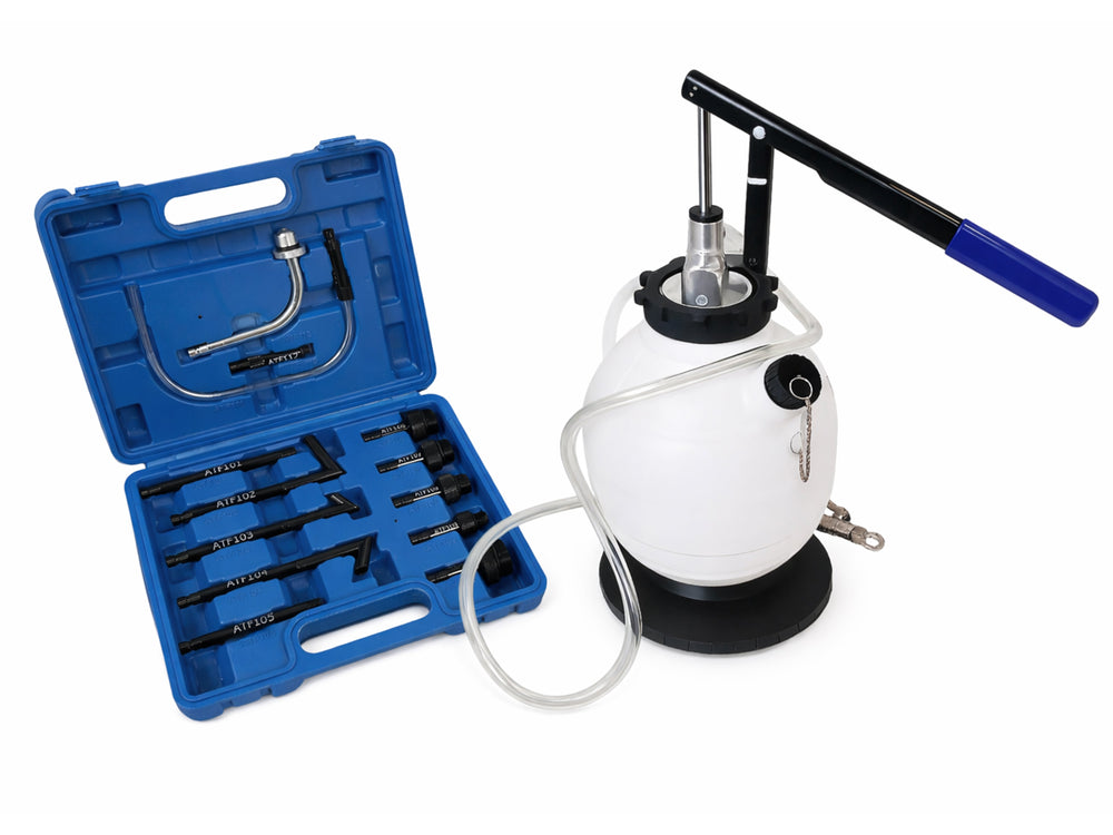 Set-kit pompa manuale per cambio olio, estrattore liquidi, aspirazione liquido trasmissione fluido motore, 20 pezzi Gebo Tools