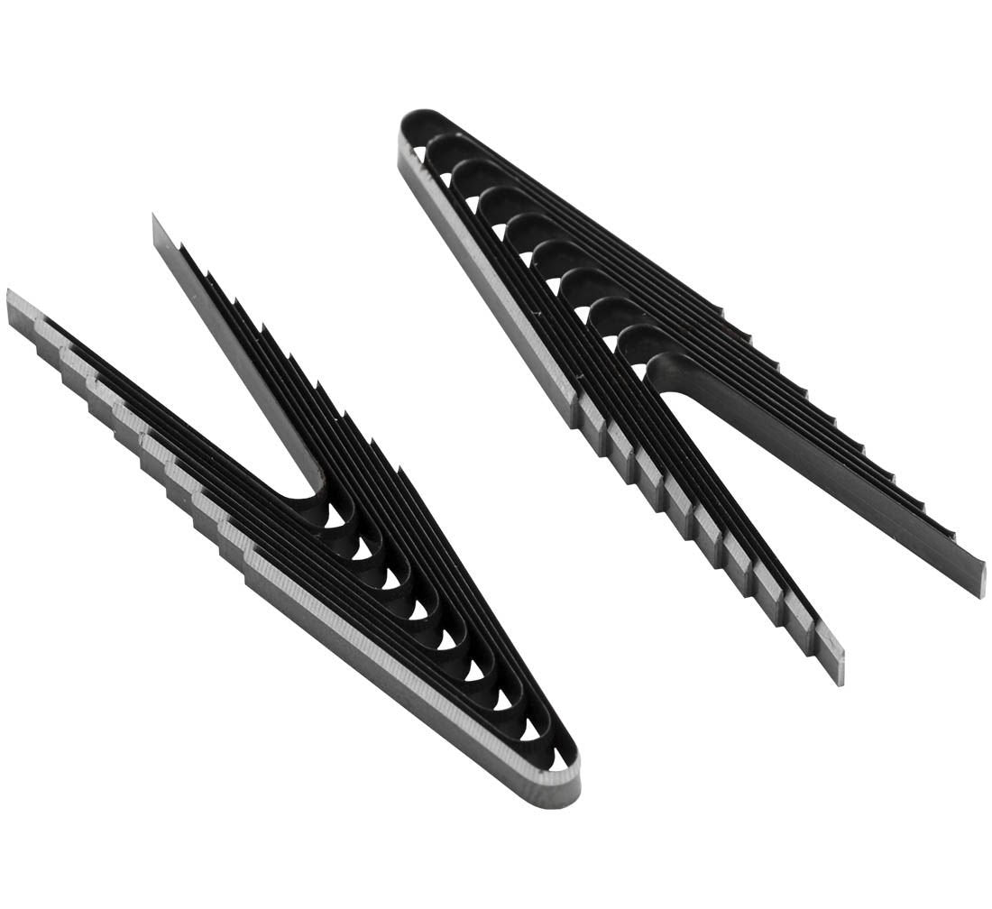 Lama da taglio per rubber cut 20 pezzi, coltello da taglio per pneumatici, lama profilata, lama filettatore pneumatici, R1 3–5 mm