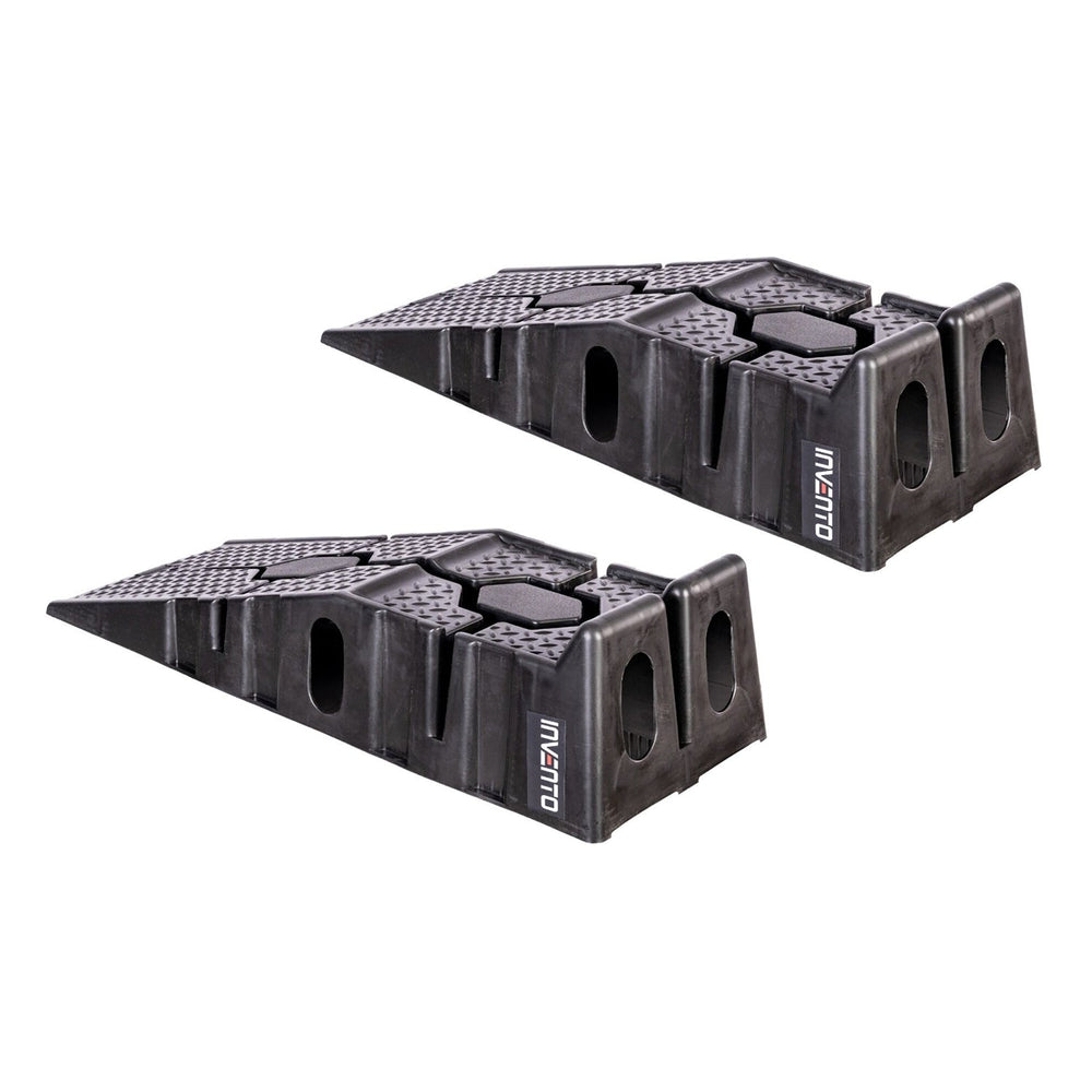 Set-kit rampe di sollevamento, per veicoli carichi pesanti, 900 x 330 x 170 mm 2,5 tonnellate Invento