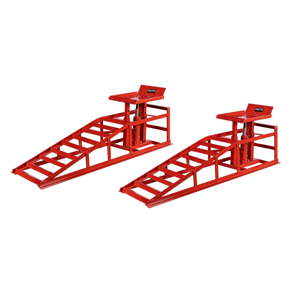 Set-kit rampe di sollevamento, idrauliche,per veicoli carichi pesanti,  610 x 210 x 120 mm 3 t Hbm