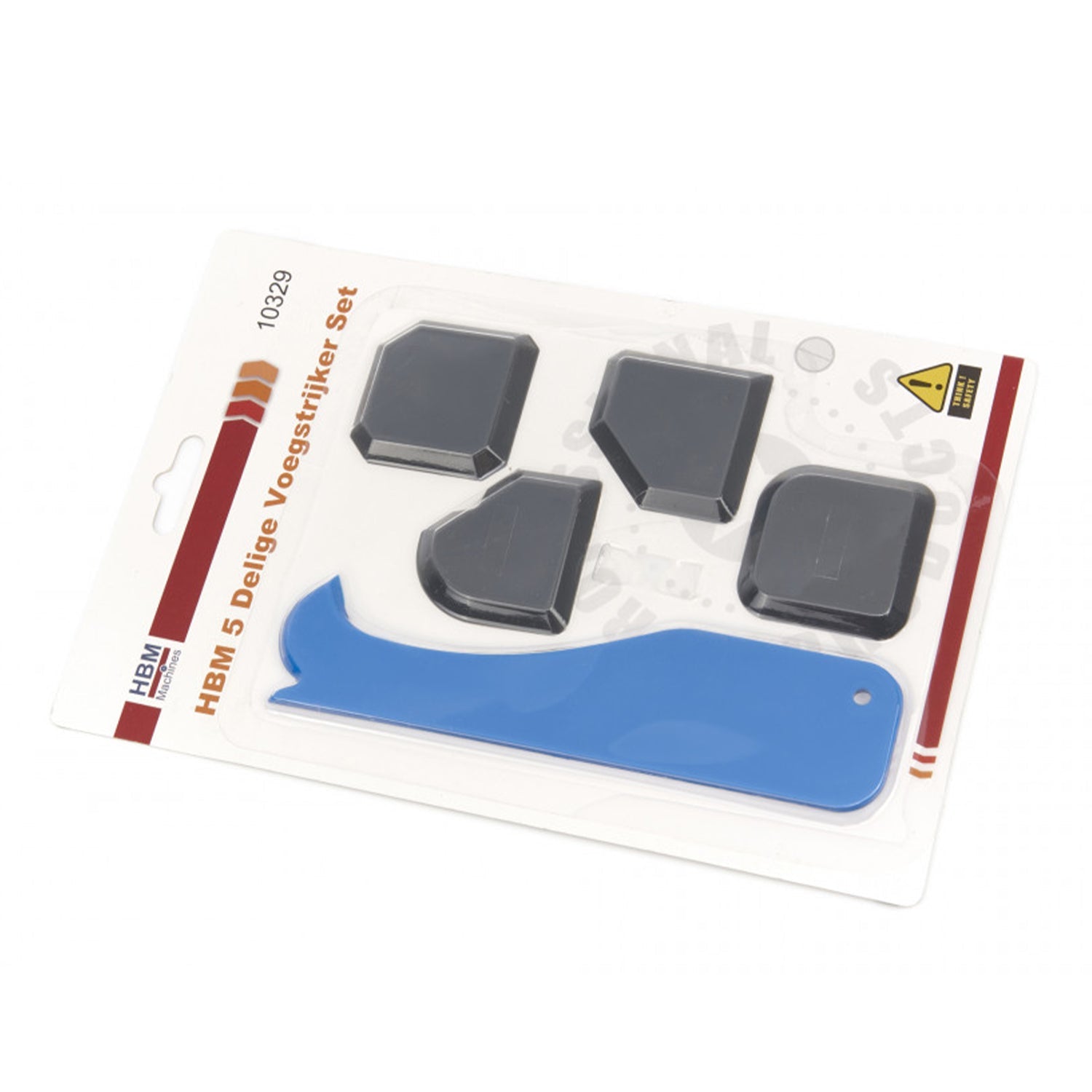 Set-kit 5 spatole rimuovi silicone e lisciatore fughe, raschietto e spatola, strumenti per applicare e rimuovere per bagno cucina e piastrelle