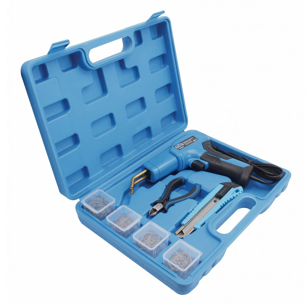Set saldatrice per plastica da 50w, kit riparazione con accessori per paraurti auto, Asta