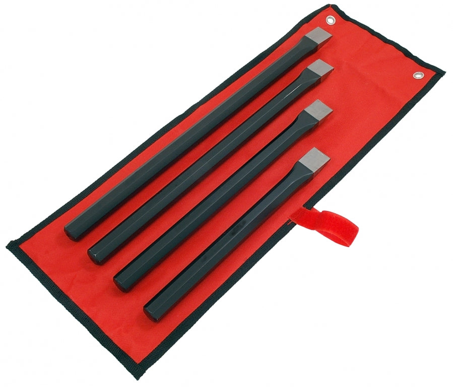 Set scalpelli, falegname, scalpello per legno, 4 pezzi 250-400 mm