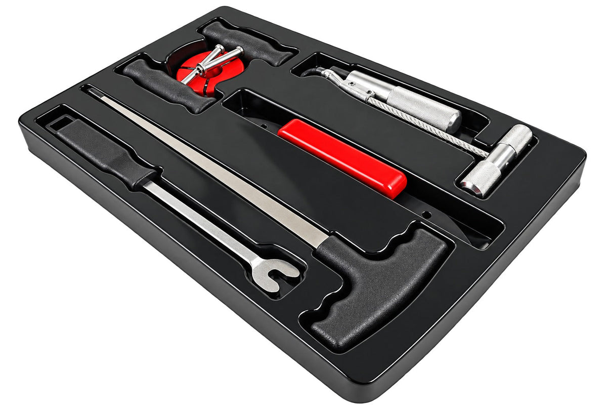 Set strumenti rimozione parabrezza, kit riparazione auto, Gebo Tools