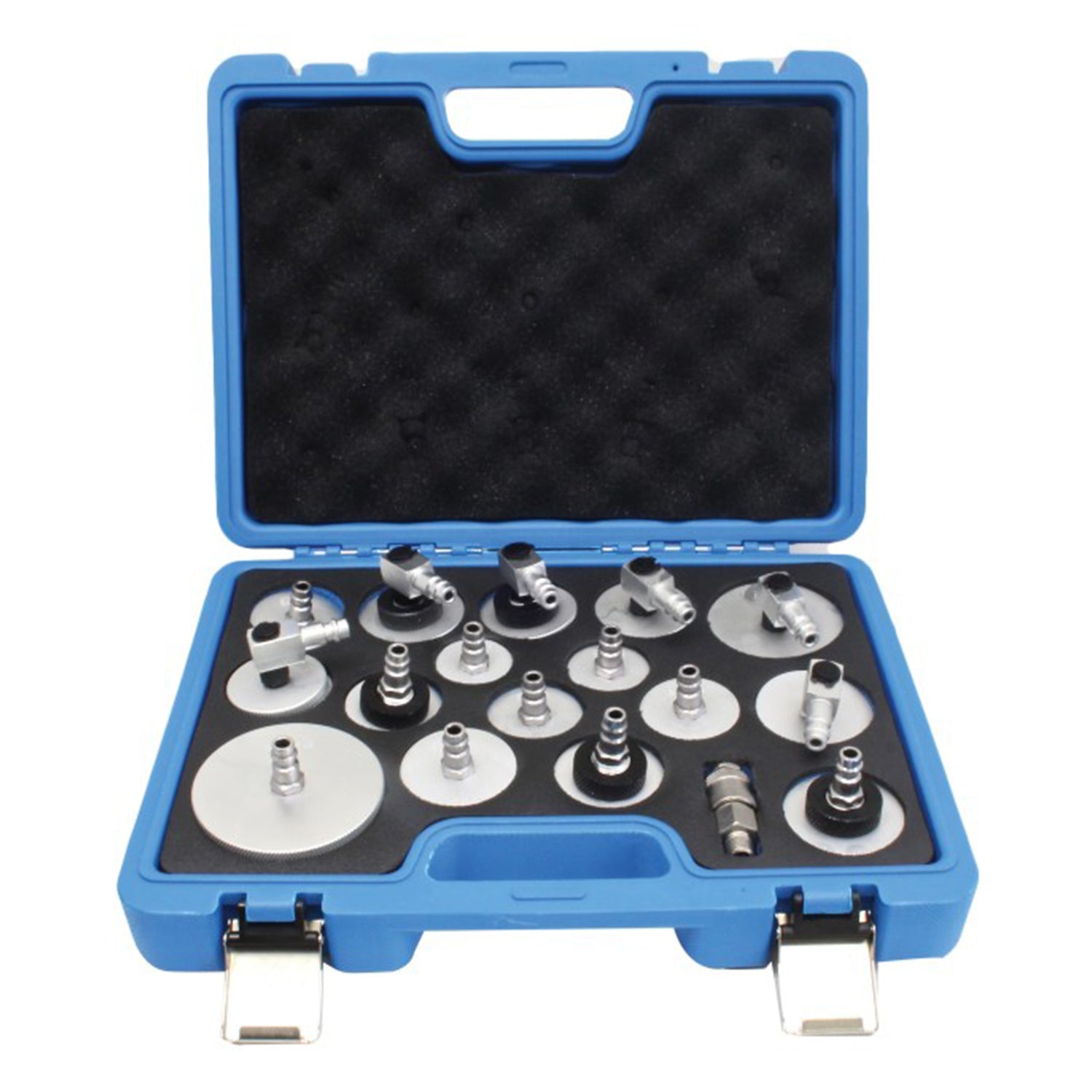 Set spurgo freni auto elettrico 230v, pressione regolabile, kit cambio liquido e frizione con 17 adattatori, automatico del fluido freno con bottiglie di estrazione da 1 litro adatto alla maggior parte dei veicoli, Satra