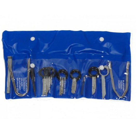 Set strumenti di rimozione da incasso, per radio navigatore, sblocco, smontaggio