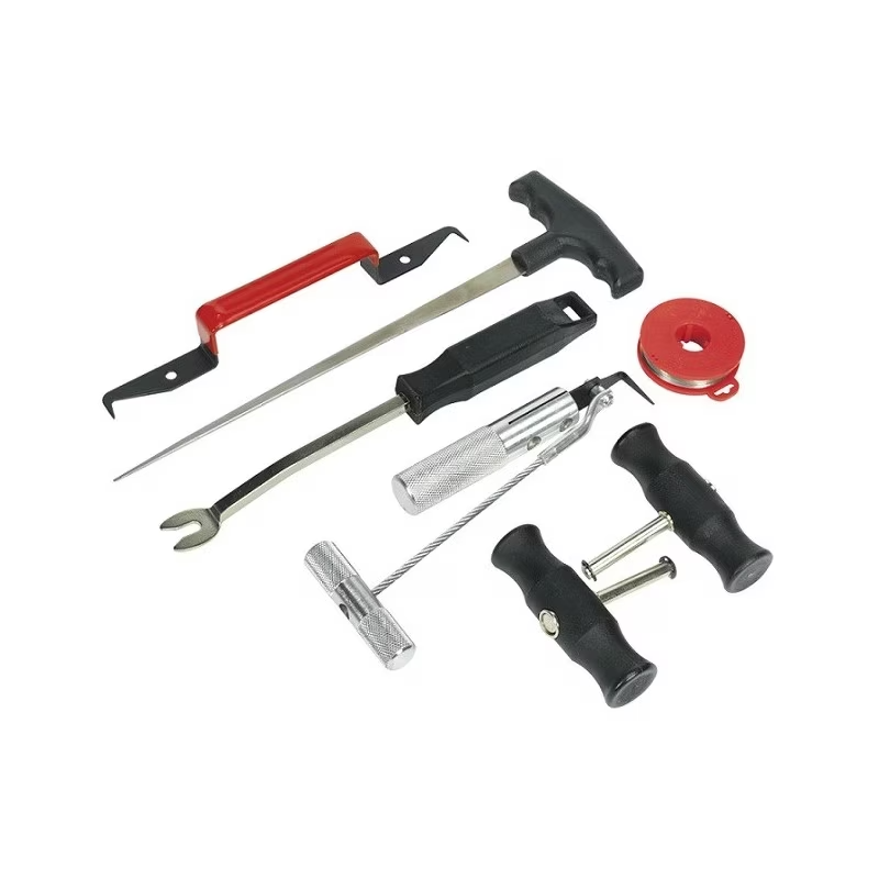 Set strumenti rimozione parabrezza, kit riparazione auto, Gebo Tools