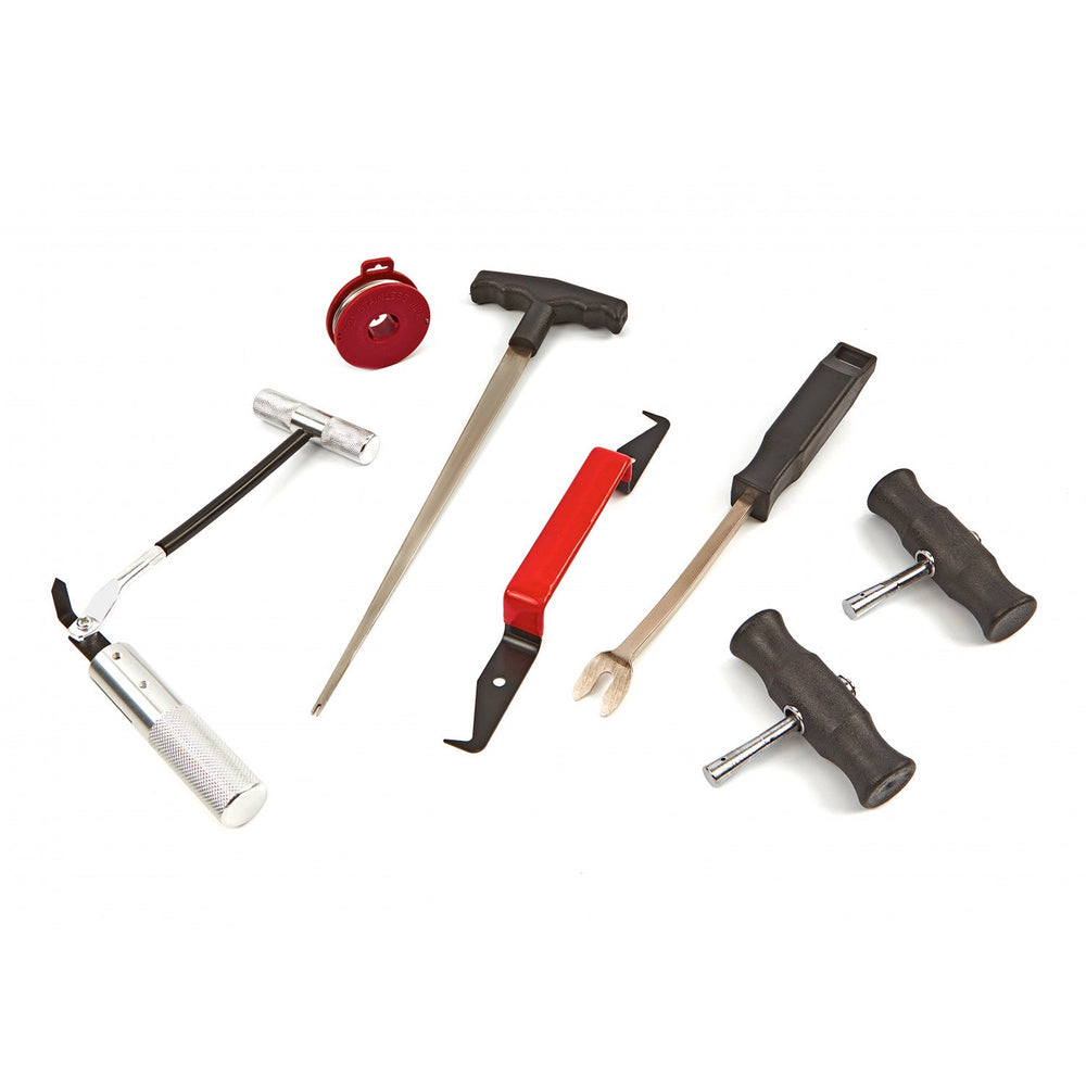 Set strumenti rimozione parabrezza, kit riparazione auto