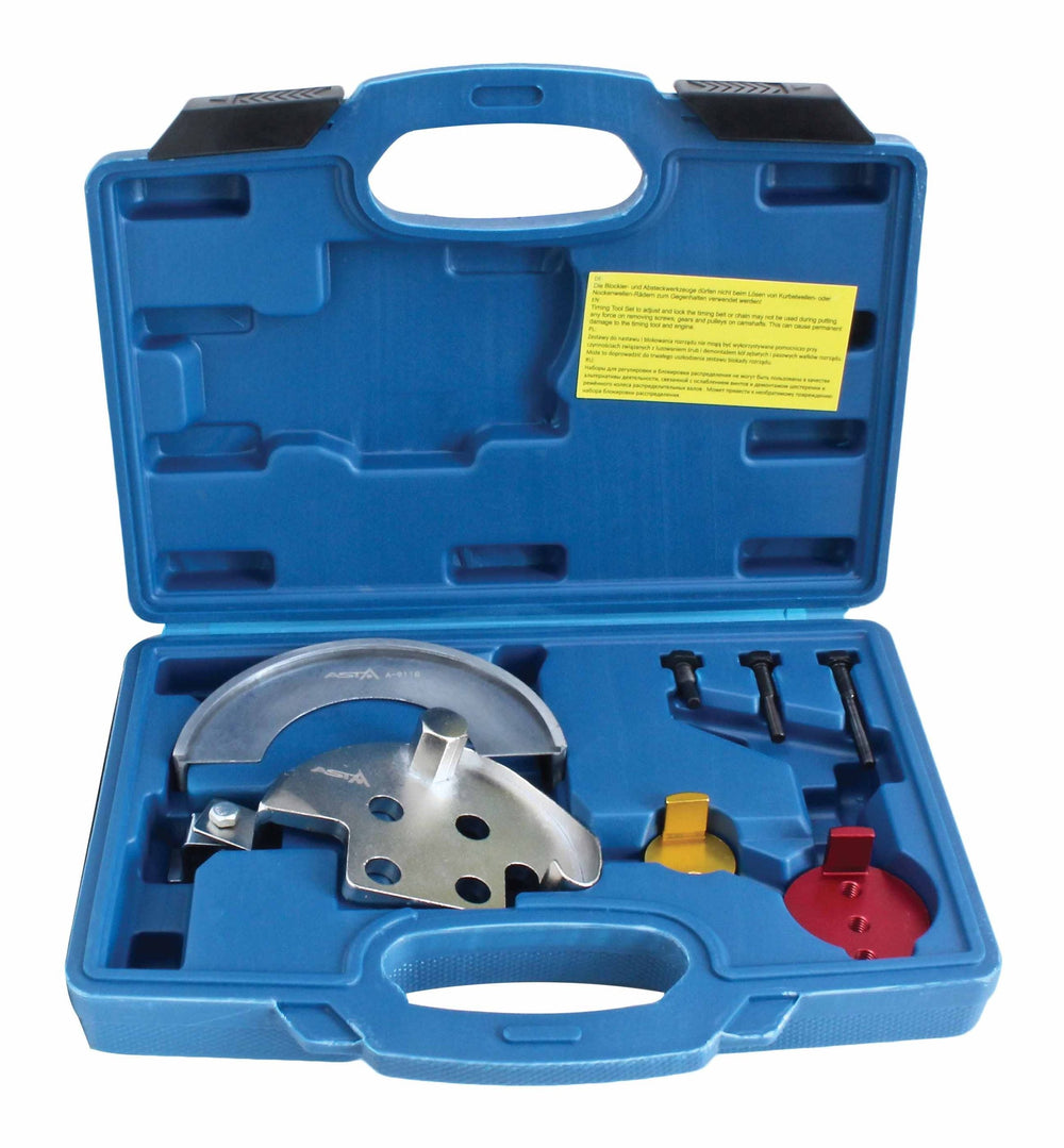 Set-kit utensili per montaggio cinghie trapezoidali scanalate e elastiche
