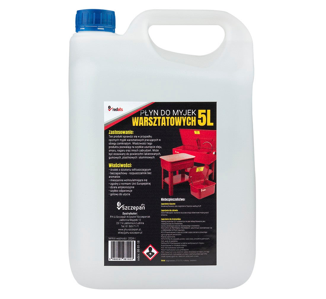 Sgrassatore detergente vasche vasca lavapezzi, 5 litri