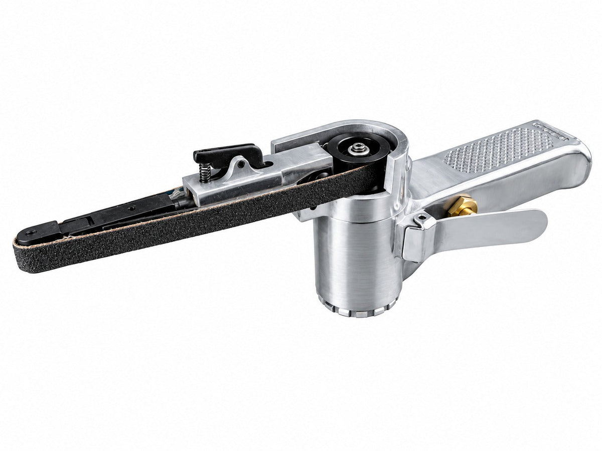 Levigatrice a nastro pneumatica per nastri abrasivi da 330 mm, 3 nastri ,Gebo Tools