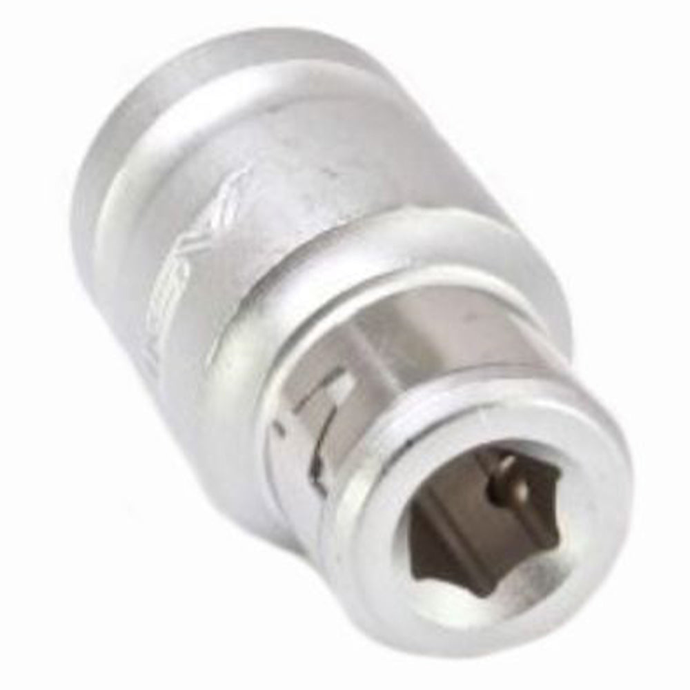 Adattatore-riduttore portainserti per chiave a bussola cricchetto manuale pneumatica attacco 1/2 femmina 8 mm