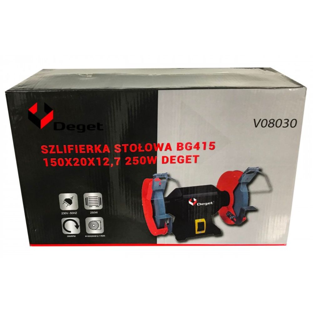 Smerigliatrice da banco doppia professionale 150 mm 250W 230V