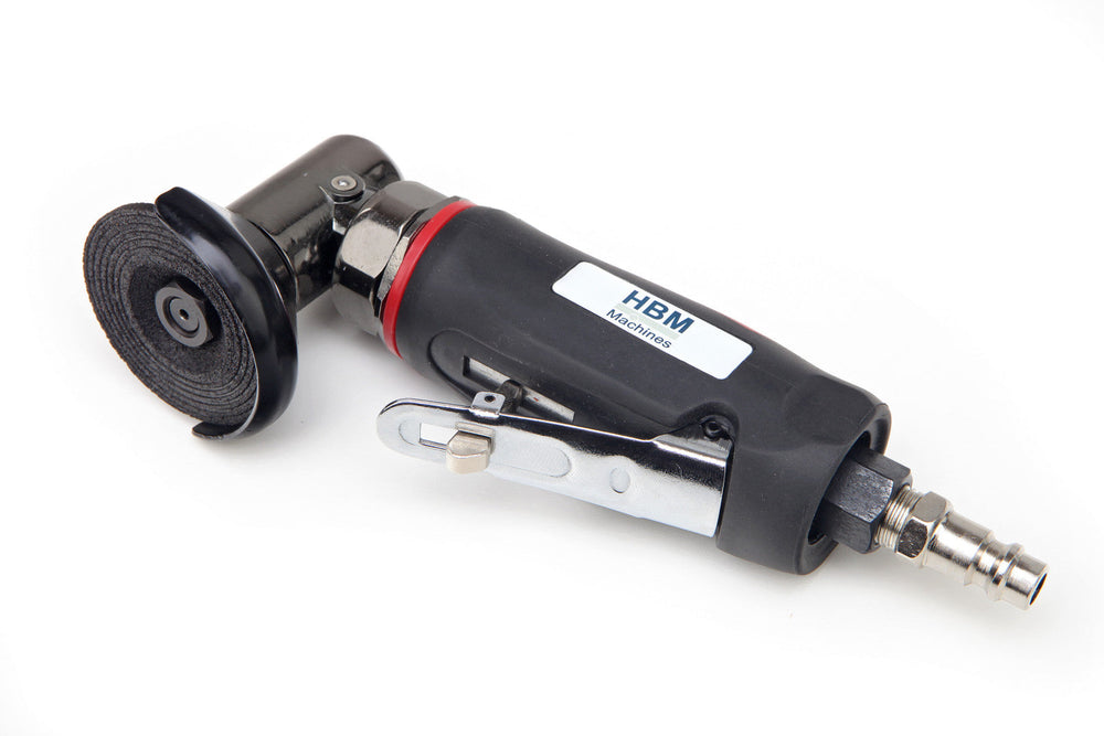 Smerigliatrice eccentrica angolare pneumatica/lucidatrice mini lungo rettilineo, levigatrice ad aria compressa, orbitale per levigatura e lucidatura, 50 mm Hbm