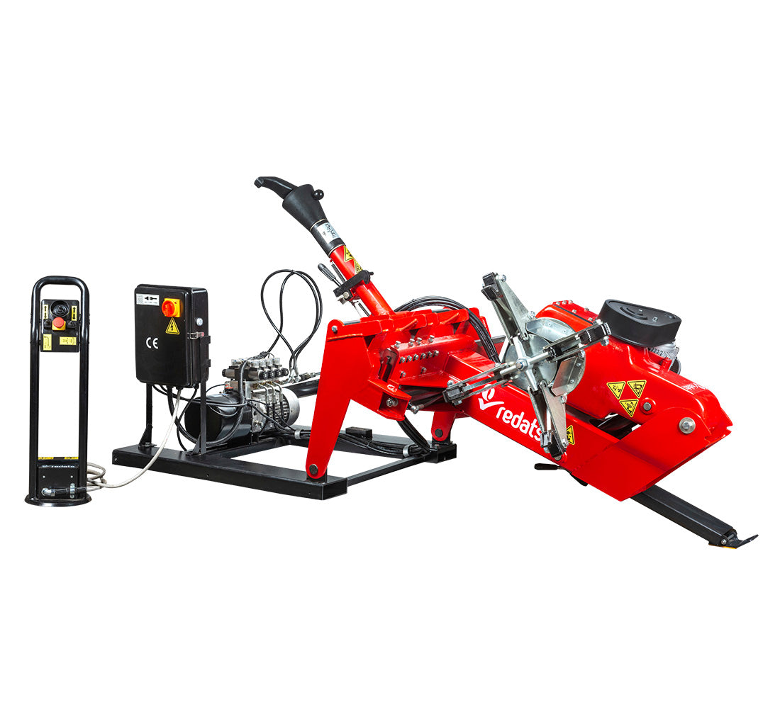 Smontagomme automatico mobile per pneumatici camion 13-26''