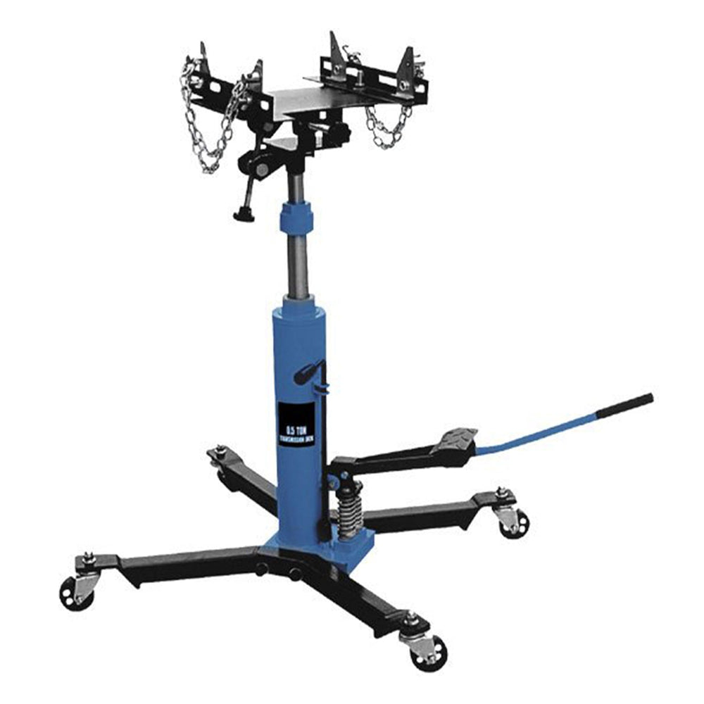 Sollevatore da fossa idraulico a due pistoni, profilo ribassato, carico max. 500kg 0,5 t, sollevamento da 85,5-184,5 cm