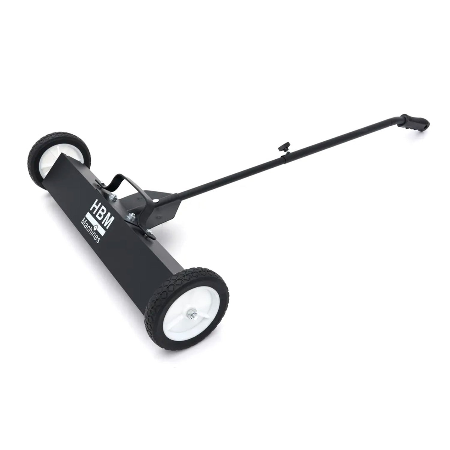 Spazzatrice magnetica asta telescopica, per pavimenti , forza max. 22kg, per la raccolta rapida di residui metallici su qualsiasi superficie Hbm