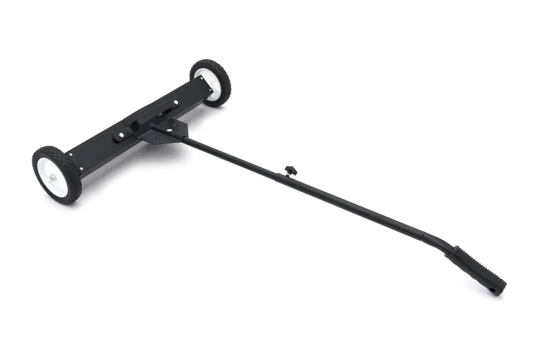 Spazzatrice magnetica asta telescopica, per pavimenti , forza max. 22kg, per la raccolta rapida di residui metallici su qualsiasi superficie Hbm