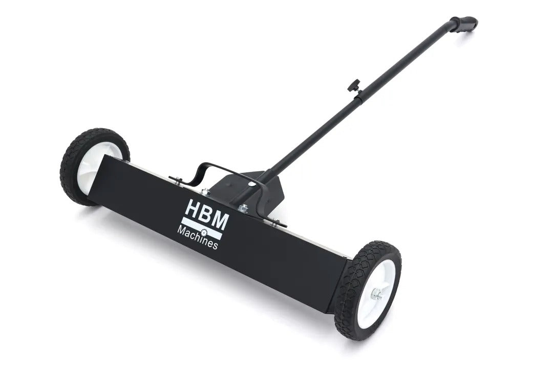 Spazzatrice magnetica asta telescopica, per pavimenti , forza max. 22kg, per la raccolta rapida di residui metallici su qualsiasi superficie Hbm
