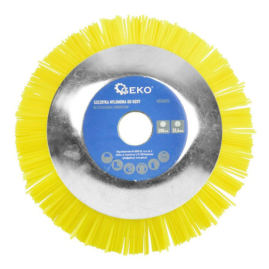 Spazzola in nylon per decespugliatore, di alta qualità per rimozione erbacce, 200 x 25, 4 mm