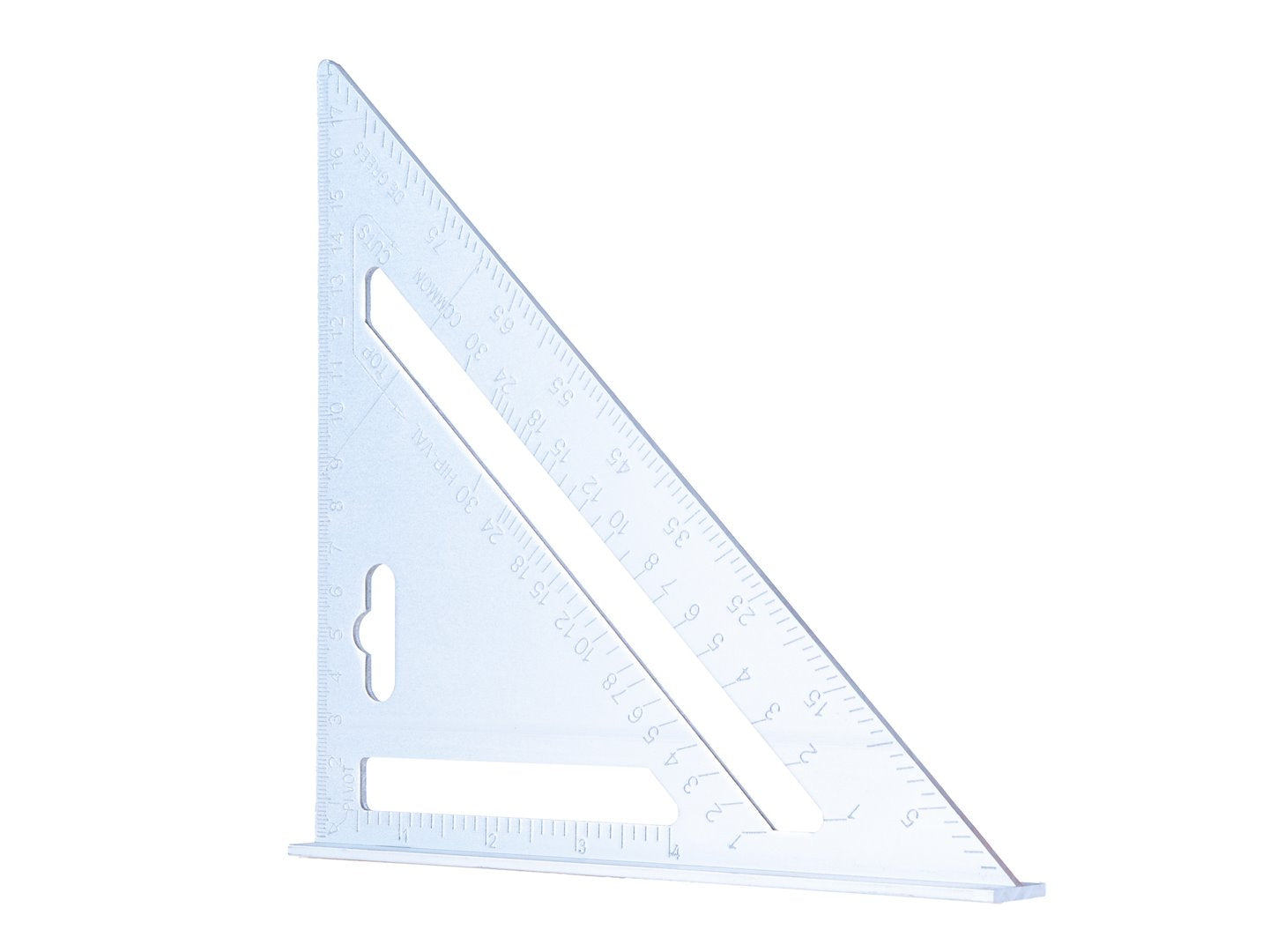 Squadra da falegname e per edilizia professionale ,utensile per carpentiere, per misurazioni rapide,  180 x 180 x 255mm