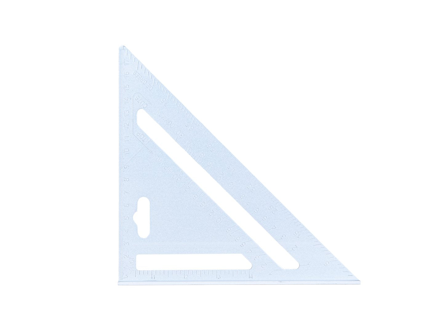 Squadra da falegname e per edilizia professionale ,utensile per carpentiere, per misurazioni rapide,  180 x 180 x 255mm