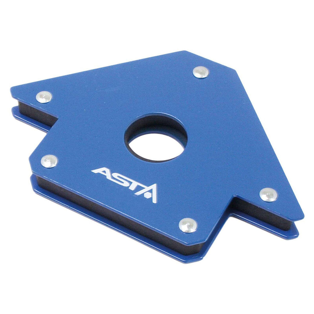 Squadra magnetica per saldatura, rosso, posizionatore supporto angolare calamita, 11 kg Asta