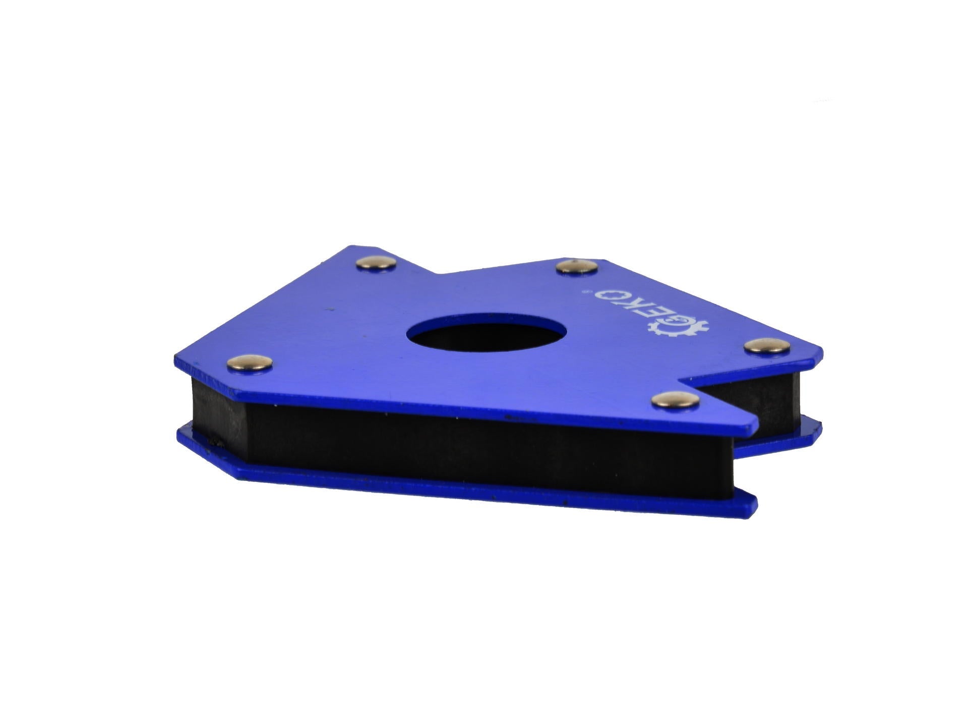 Squadra magnetica per saldatura, rosso, posizionatore supporto angolare calamita, 4" 22.5 kg