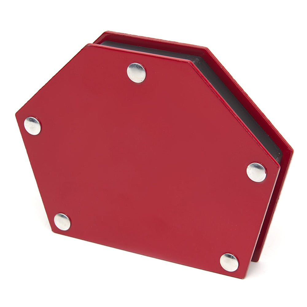 Squadra magnetica per saldatura, rosso, posizionatore supporto angolare calamita, modello 1