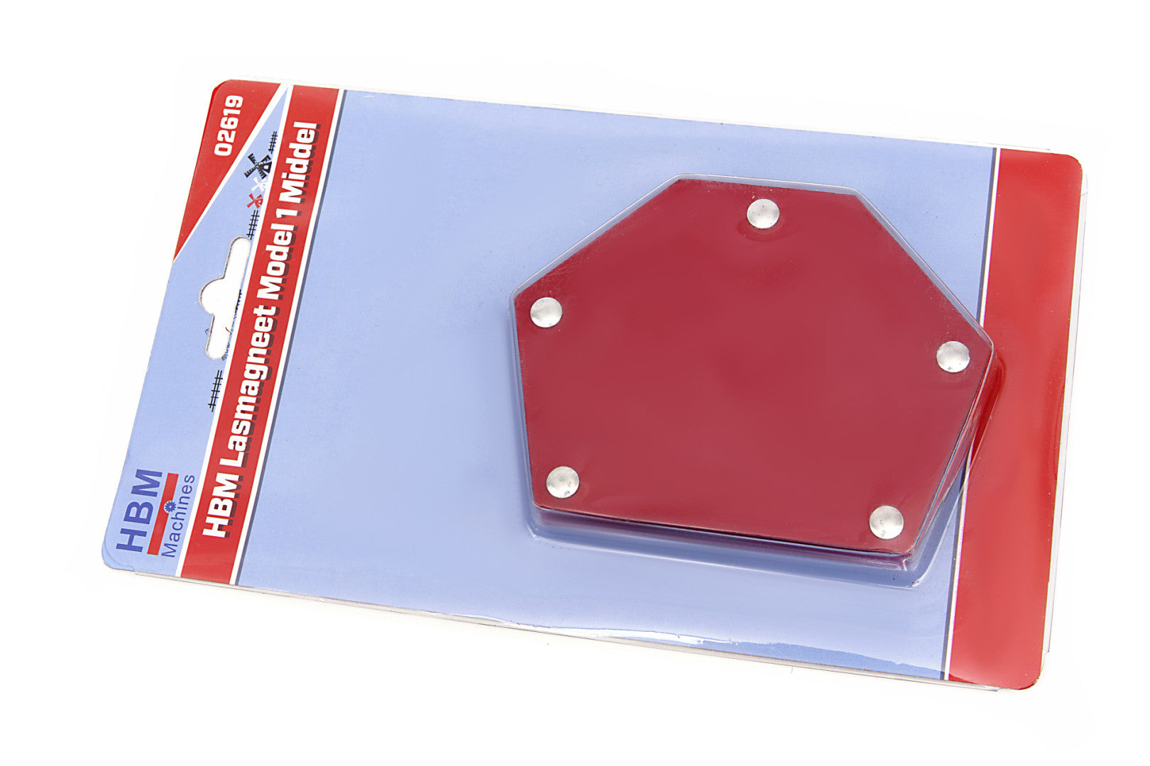 Squadra magnetica per saldatura, rosso, posizionatore supporto angolare calamita, modello 1