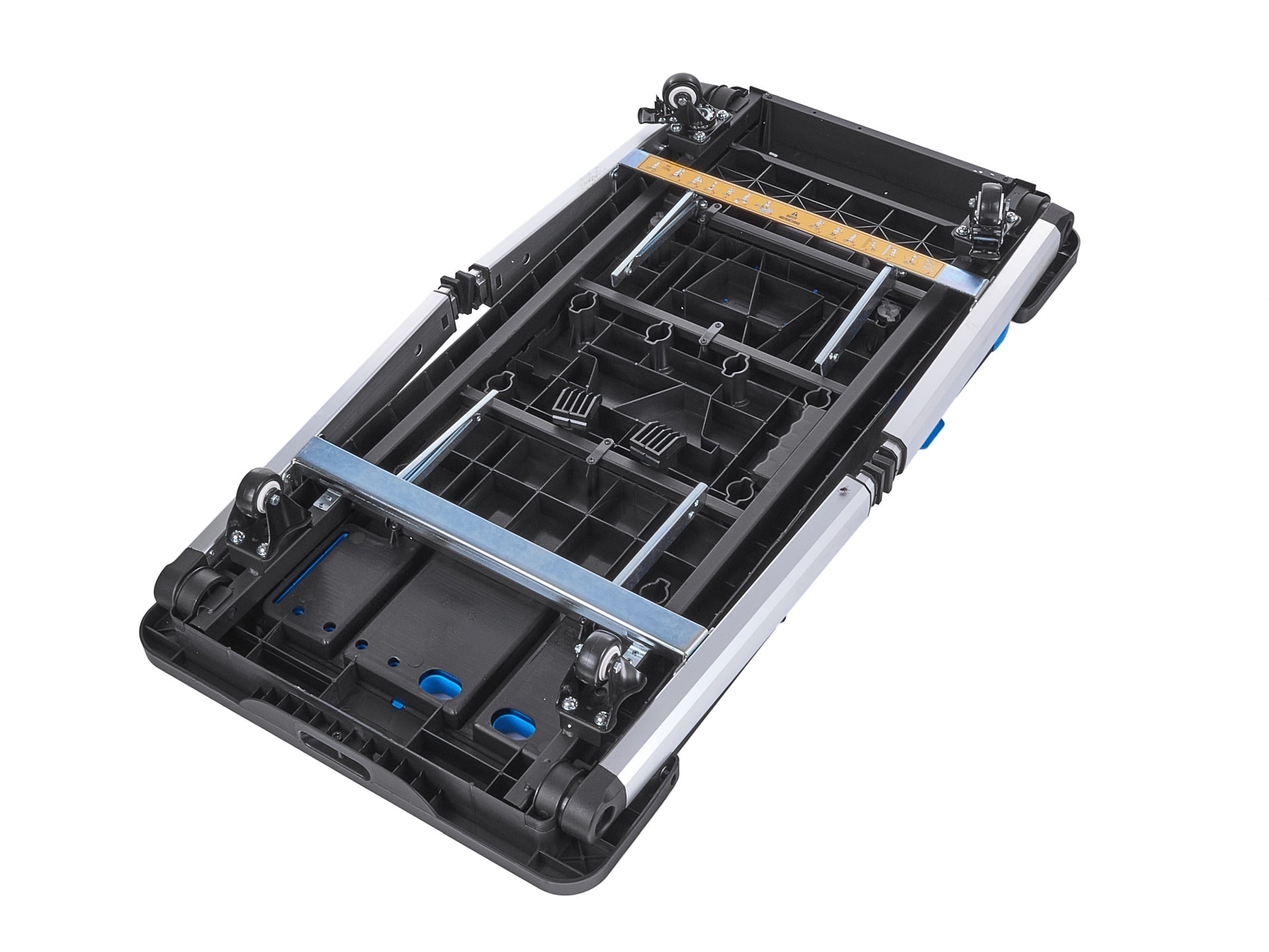 Banco da lavoro pieghevole-tavolo da lavoro portatile-multifunzione 7 in 1 Geko regolabile in altezza-carrello da trasporto con rotelle-carrello a mano per officina garage domestico