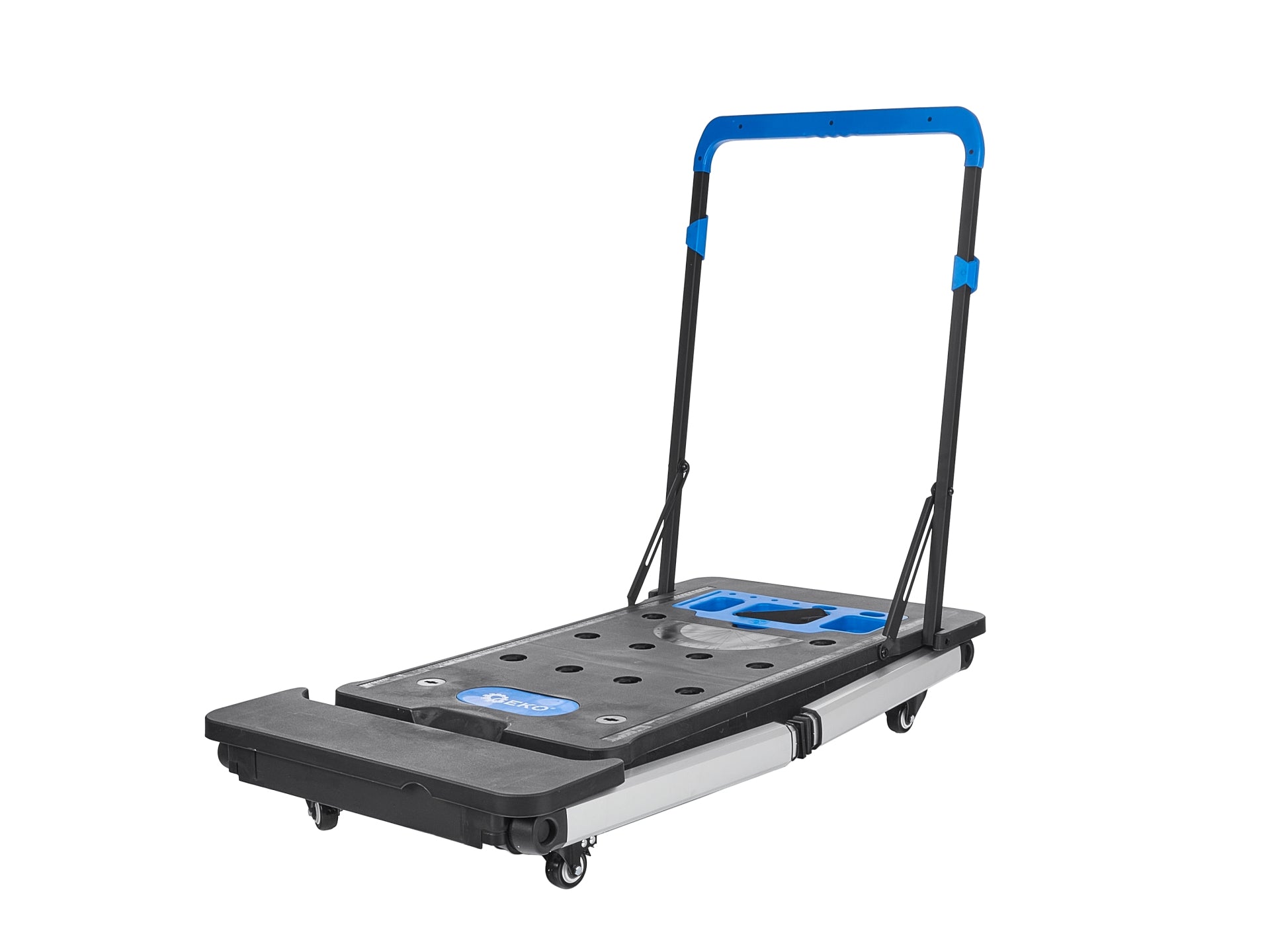 Banco da lavoro pieghevole-tavolo da lavoro portatile-multifunzione 7 in 1 Geko regolabile in altezza-carrello da trasporto con rotelle-carrello a mano per officina garage domestico