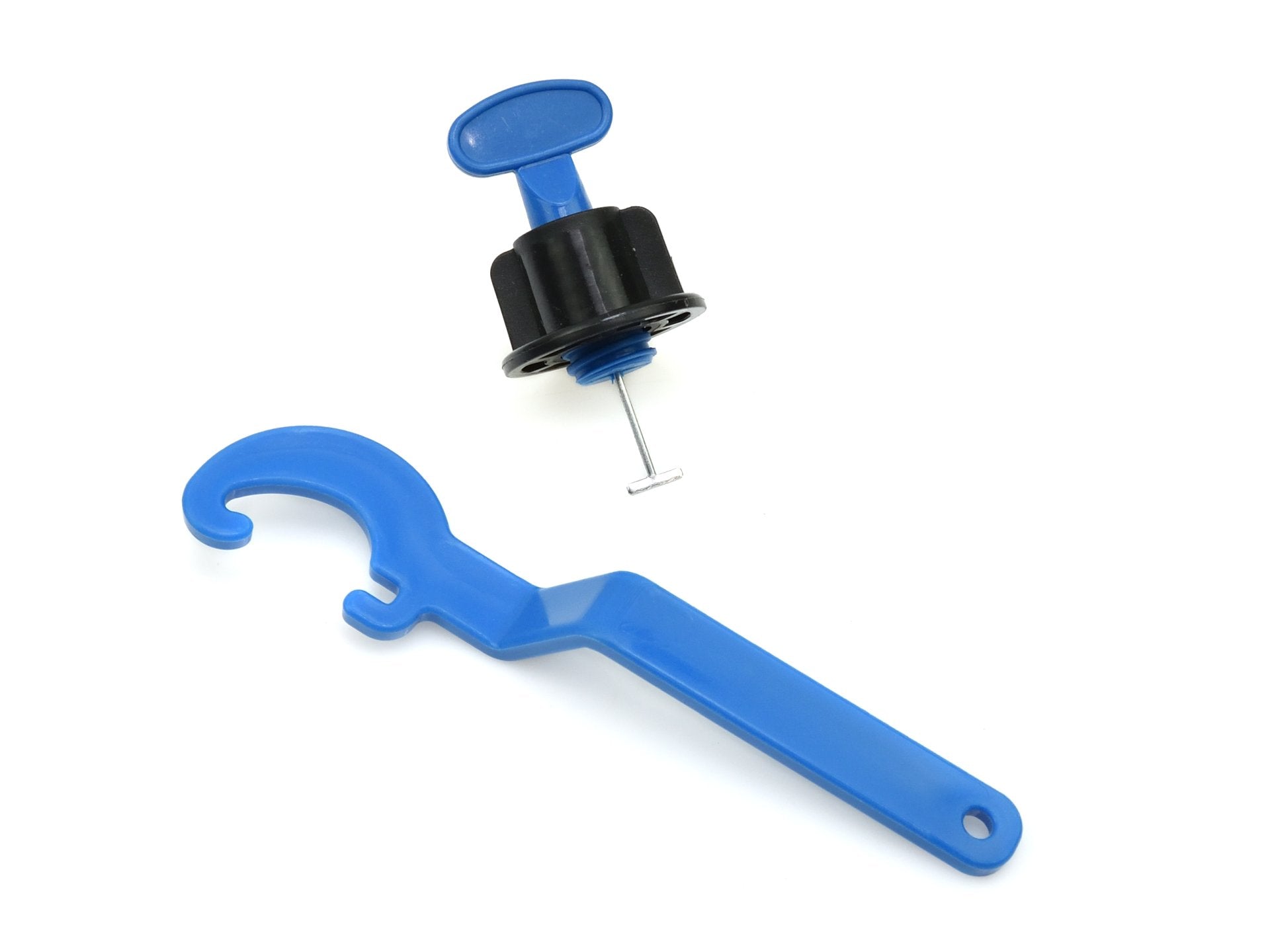 Kit di livellatori cunei autolivellanti per la posa di piastrelle, 102 pezzi riutilizzabili livellatori per piastrelle, blu kit sistema di livellamento per piastrelle, livellamento regolatore per pavimenti dell'edificio
