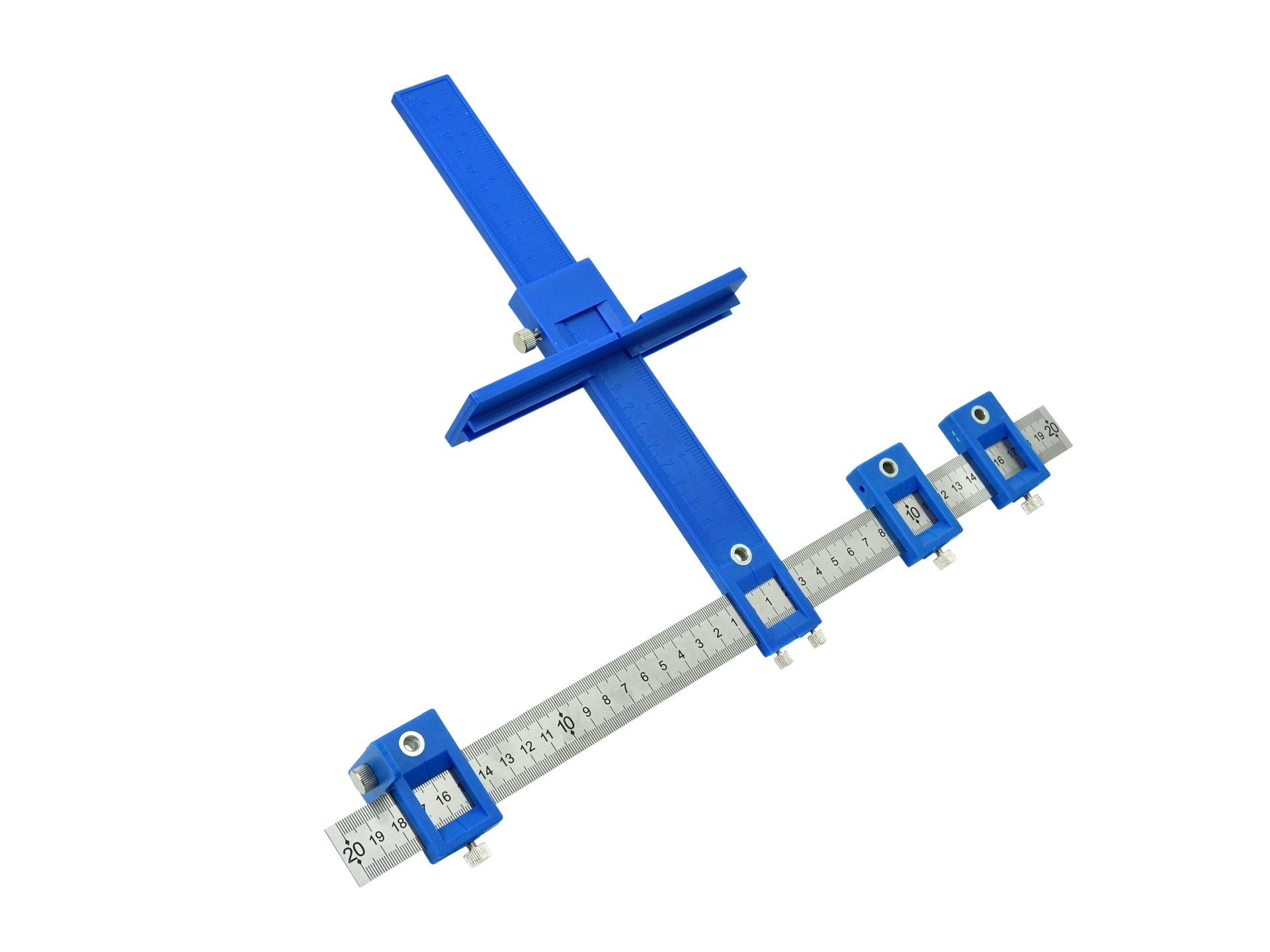 Righello tracciature di fori,410x300 mm, strumento per tracciatura di falegnameria