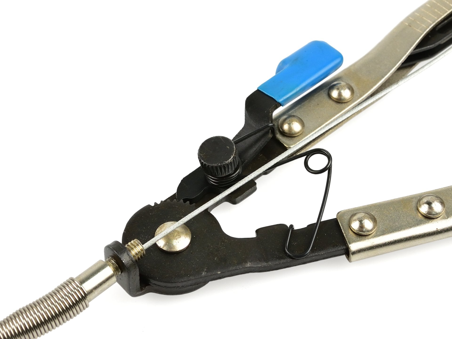 Pinza per fascette con cavo 655 mm ,pinza per fascette manicotti morsetti auto moto con cavo flessibile Geko