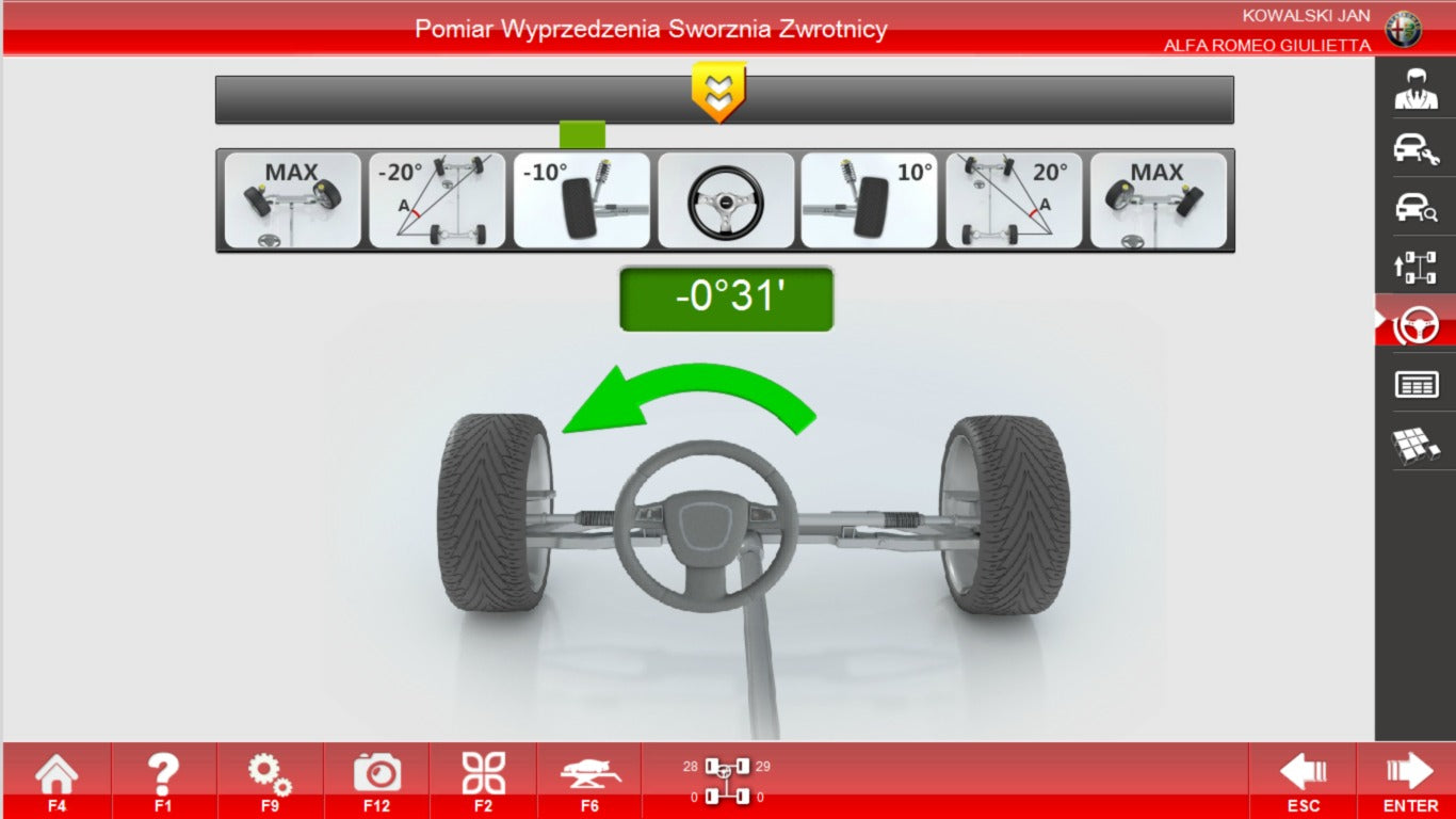 Strumento di bilanciamento delle ruote,strumento per la convergenza ruote auto 3D INVENTO S400