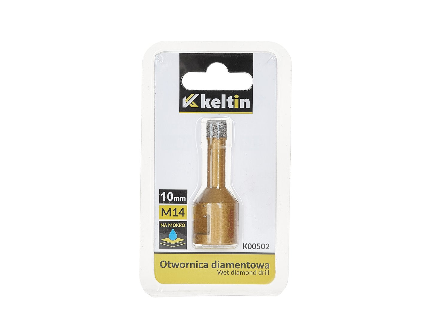 Tazza-fresa-corona diamantata 10 mm x M14 ,per carotaggio, carotatrice, Keltin