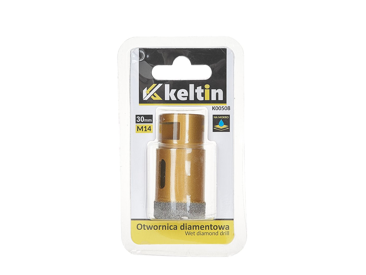 Tazza-fresa-corona diamantata 30 mm x M14 ,per carotaggio ,Keltin
