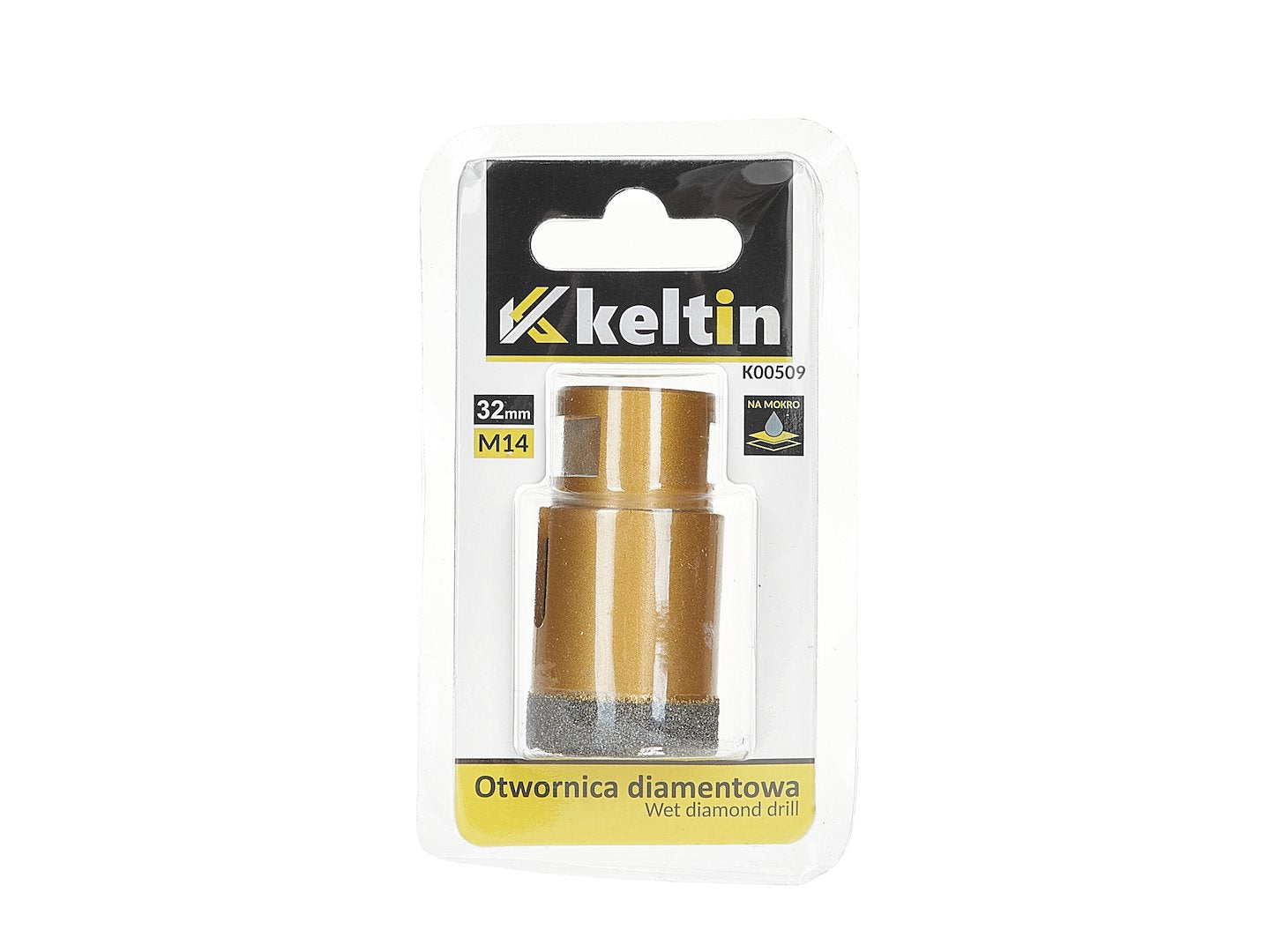 Tazza-fresa-corona diamantata 32 mm x M14 ,per carotaggio, carotatrice, Keltin