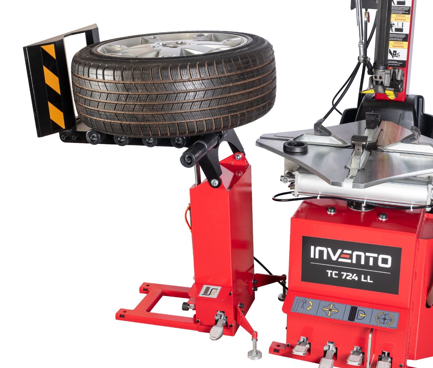 Sollevatore per pneumatici per equilibratrice, dispositivo di sollevamento per macchina equilibratrice, sollevatore pneumatico, sollevatore pneumatici, bilanciatrice-pneumatico, sollevapneumatici, capacità max 70 kg