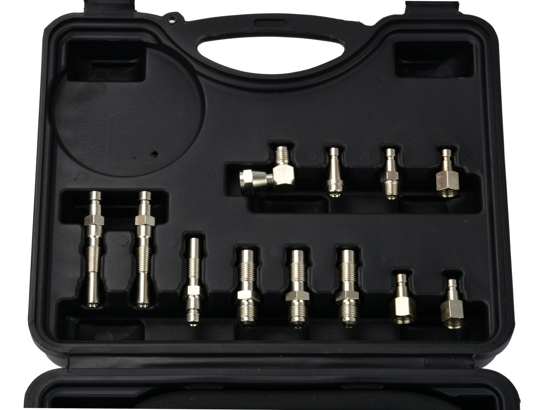 Kit tester misurazione di pressione del cilindro del motore diesel 0-70 bar, kit di adattatori compressiometro, manometro di compressione bar, strumento di diagnosi delle perdite automobilistiche