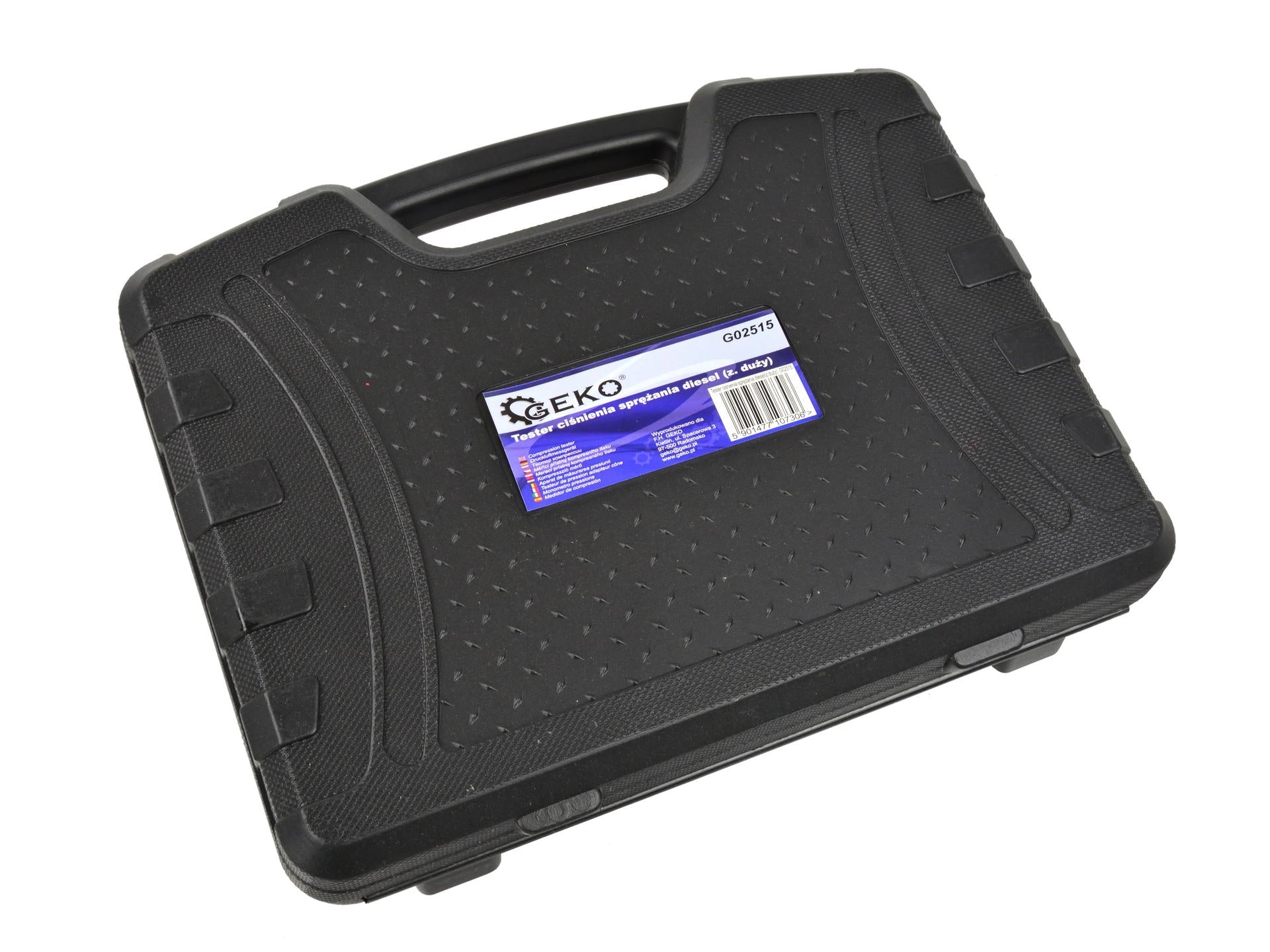 Kit di strumenti tester per compressione, motore diesel, per auto, 0-70 bar, manometro di compressione, strumento diagnostica cilindro, Gebo Tools