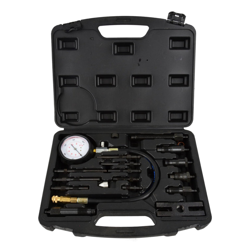 Kit-set tester per compressione, motore diesel, per auto, 0-70 bar, manometro, strumenti diagnostica per auto