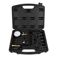 Kit di strumenti tester per compressione, motore diesel, per auto, 0-70 bar, manometro di compressione, strumento diagnostica cilindro, Gebo Tools