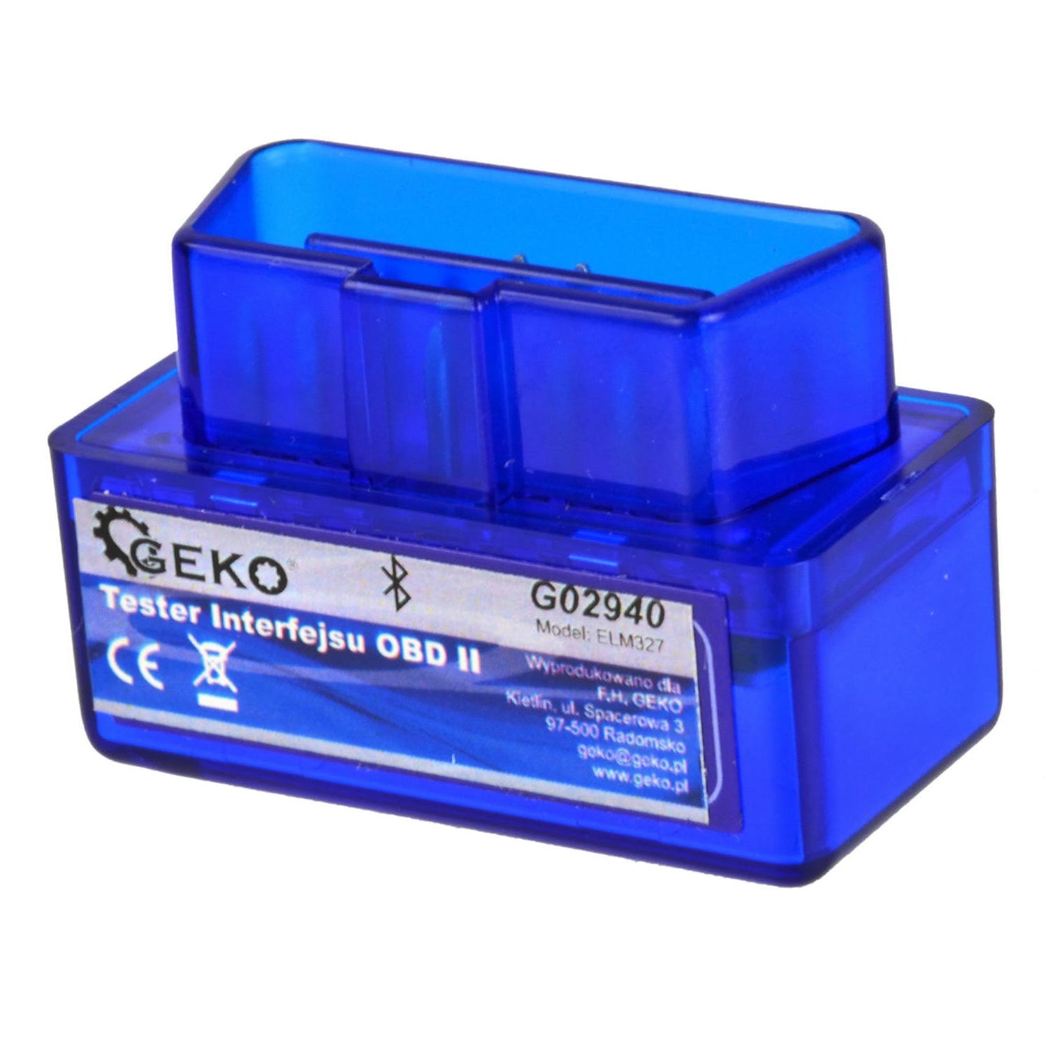 Interfaccia bluetooth OBD-II OBD2 ELM327 auto diagnostic scan tool, mini scanner bluetooth per sistema Android, sistema Symbian, computer Windows XP e Windows 7 a 32 bit