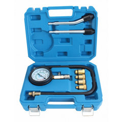 Set di tester compressione per motori a benzina, compressione motore per auto e camion, 0-20 bar, set da 8 pezzi per ripristinare compressione motore
