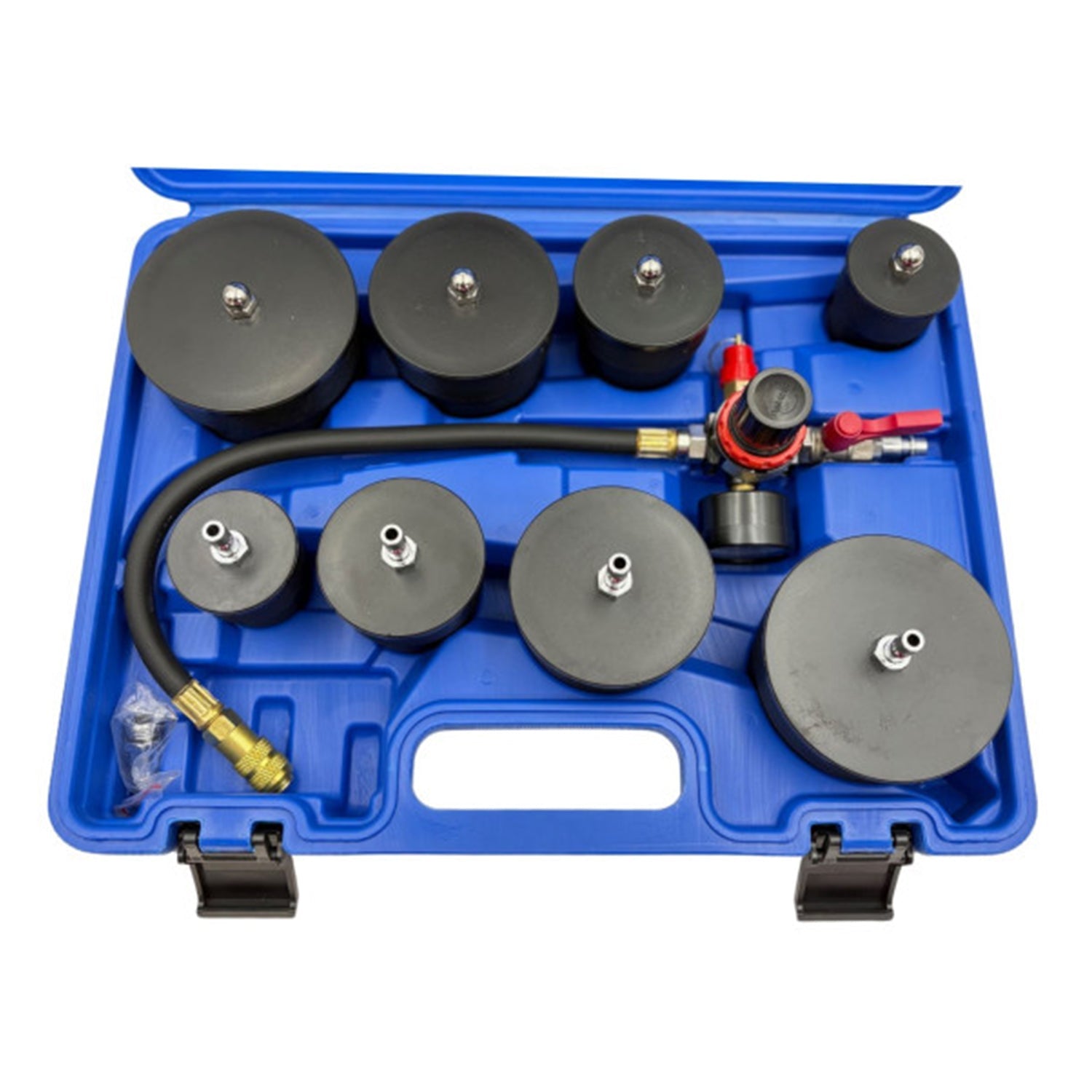 Tester di pressione turbocompressore, kit tester per tenuta della pressione dell'aria ,9 pezzi Kb Global
